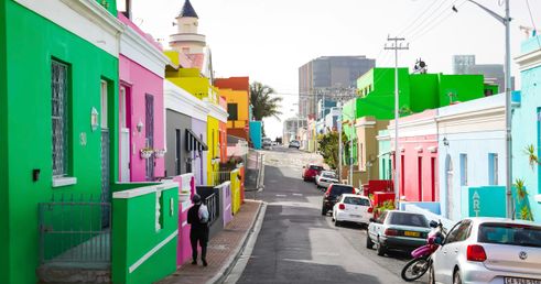 Bo Kaap in Kaapstad